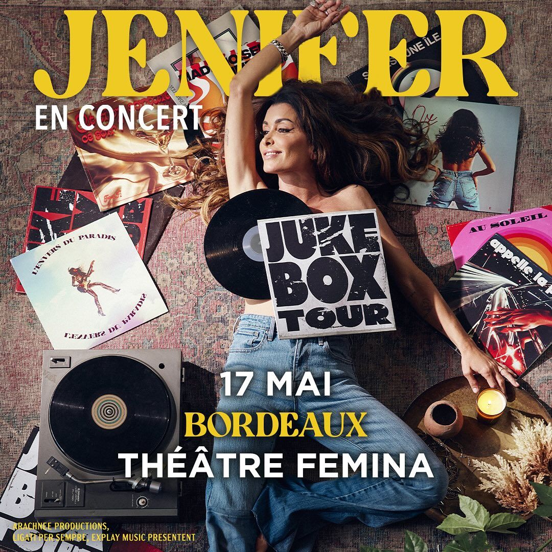 Jenifer \u2022 17 mai 2025 \u2022 Th\u00e9\u00e2tre F\u00e9mina, Bordeaux