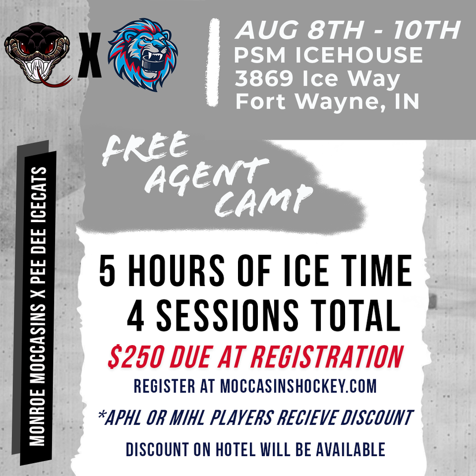 Monroe Moccasins at Pee Dee IceCats at Florence Center