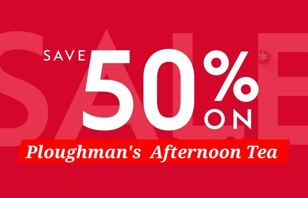 Ploughman's Afternoon Tea January Sale