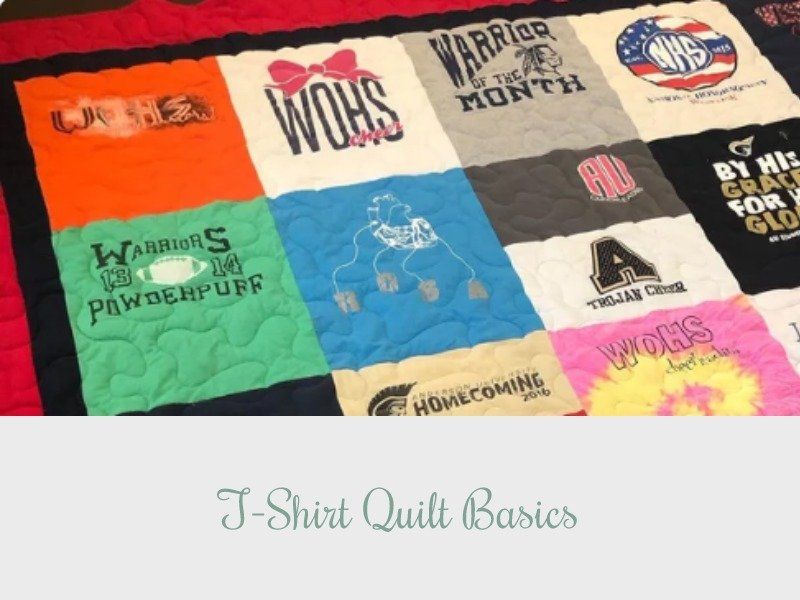 T-Shirt Quilt Basics