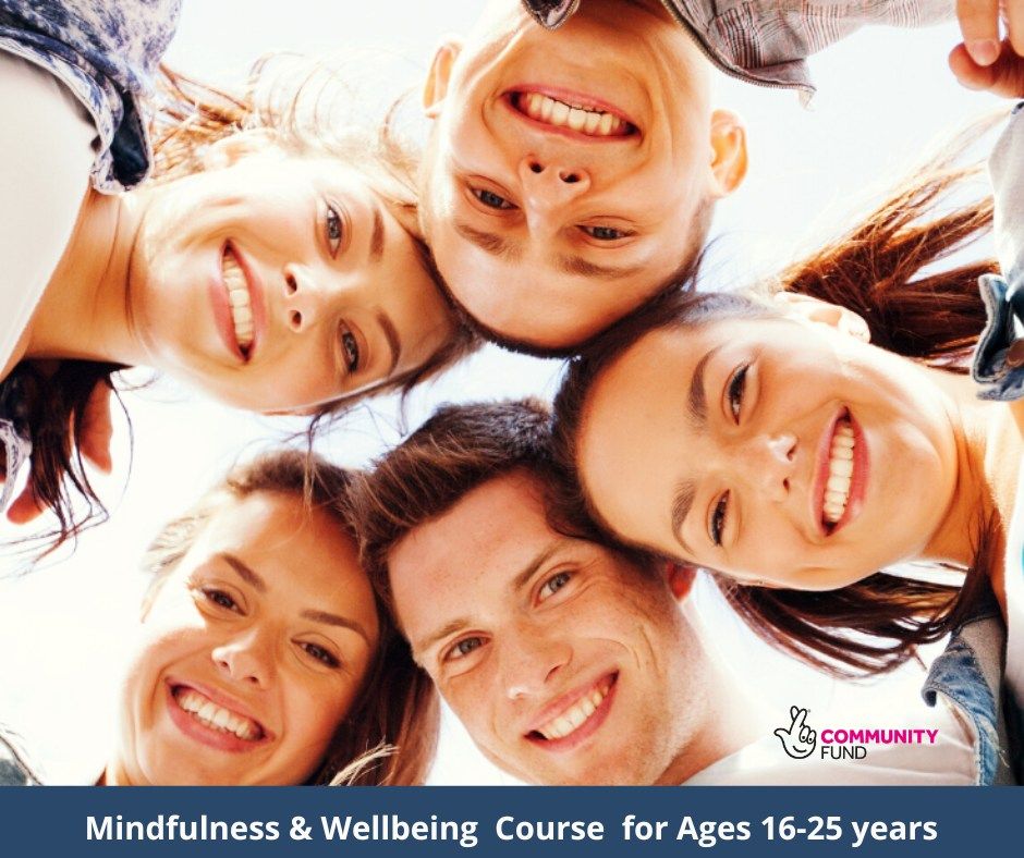 Mindfulness & Wellbeing August Course For Young Adults - 16-25 years 