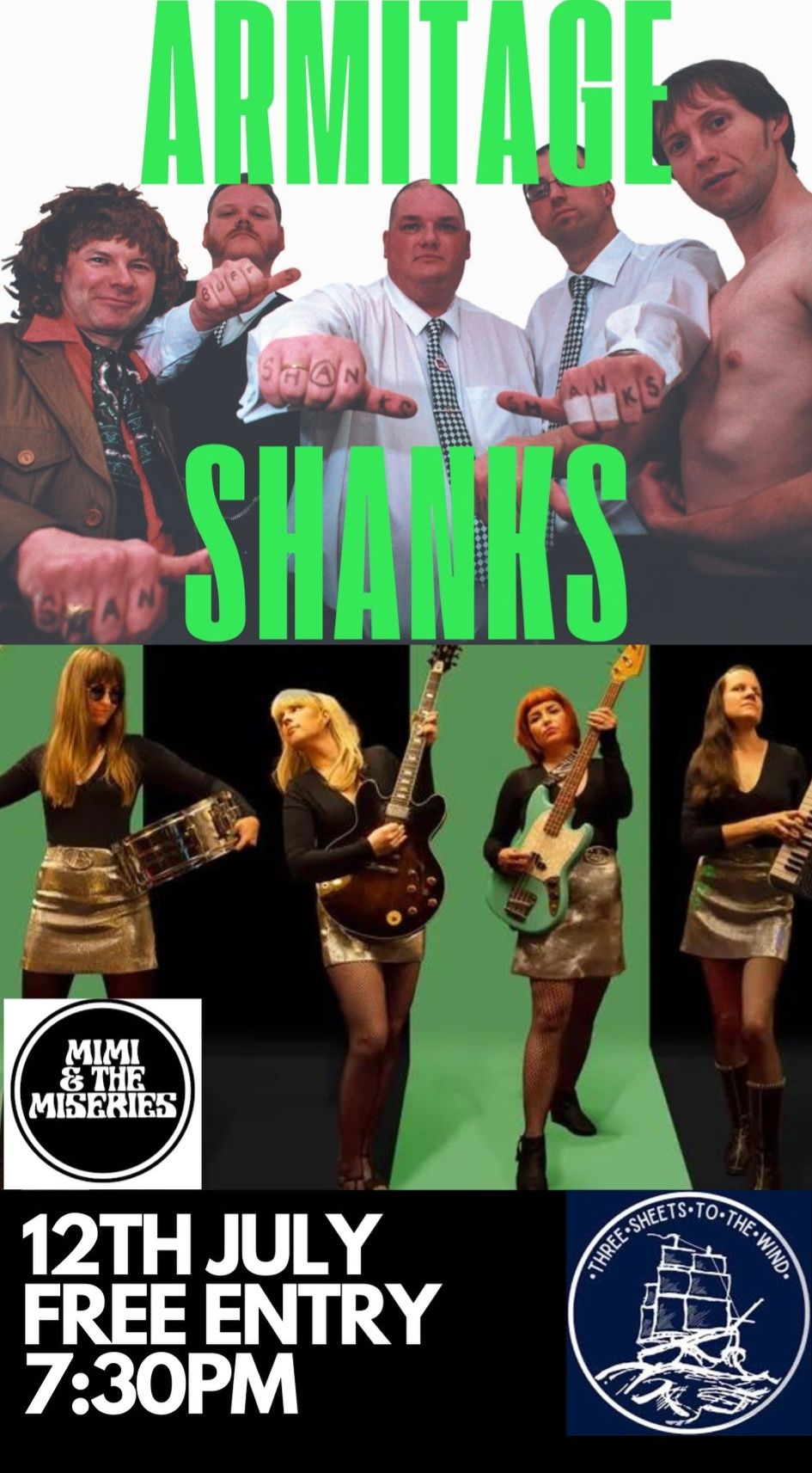 Armitage Shanks + Mimi & The Miseries