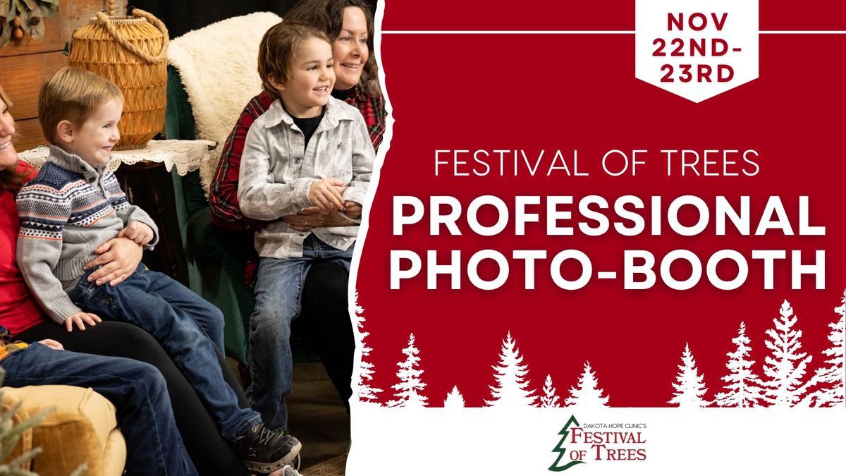 Professional Christmas Photo Booth- Festival of Trees