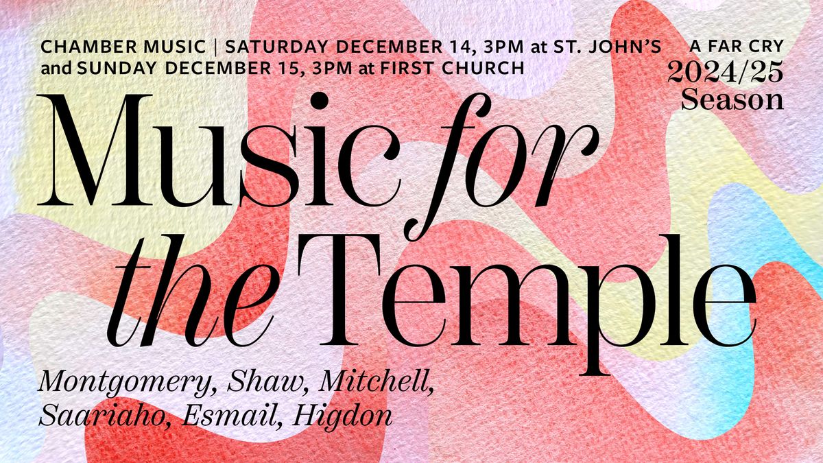 Music for the Temple at St. John's JP