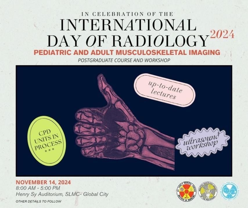 International Day of Radiology: Pediatric and Adult Musculoskeletal Imaging Workshop