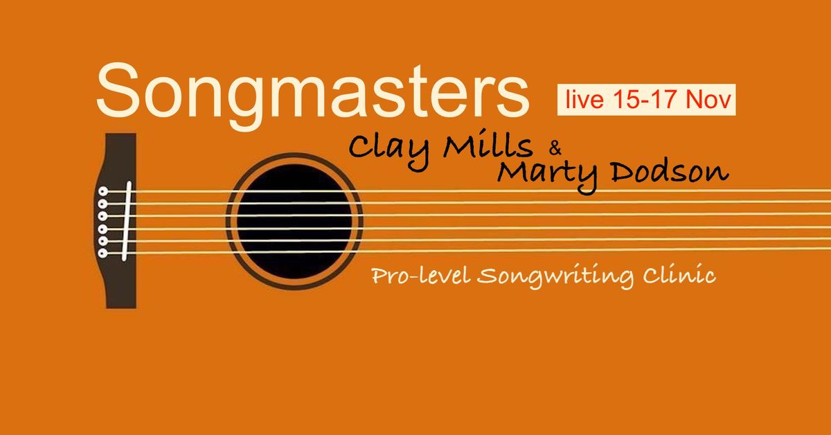 Songmasters - Click for Tickets