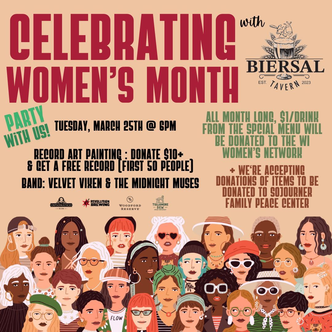 Celebrating Women's Month @ Biersal Tavern