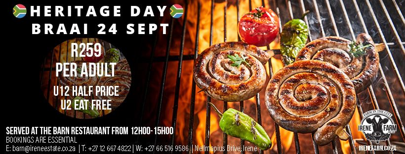 Heritage Day Braai Menu