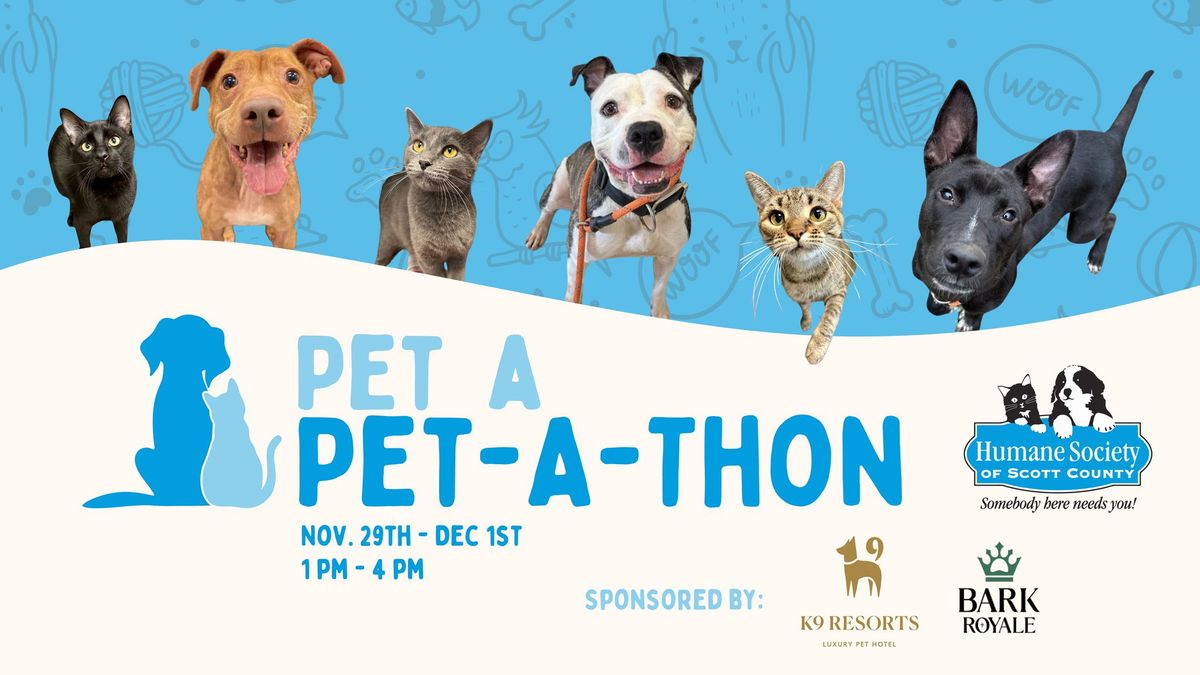 Pet a Pet-A-Thon