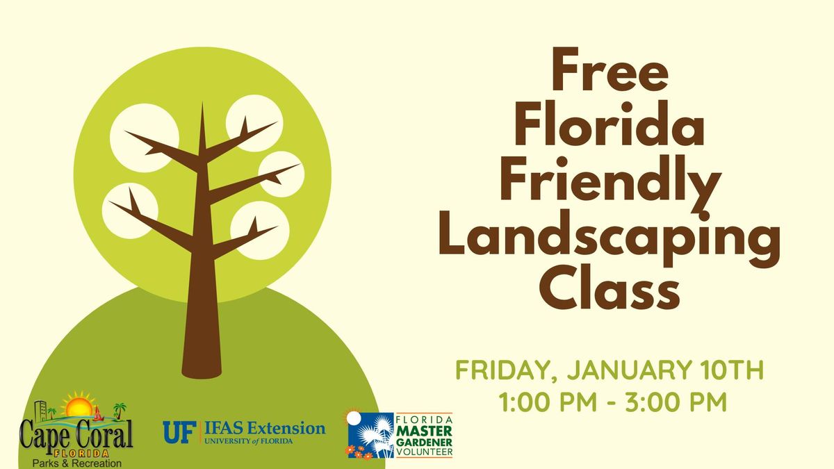 Intro To Florida Friendly Landscaping