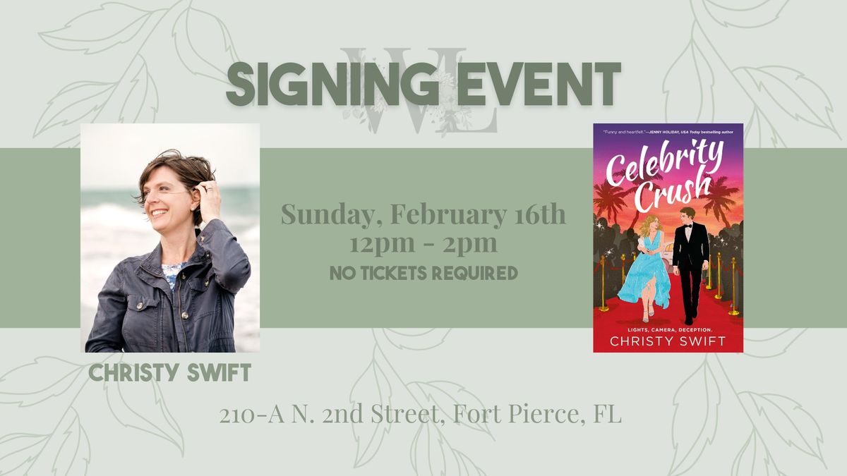 Christy Swift Author Signing