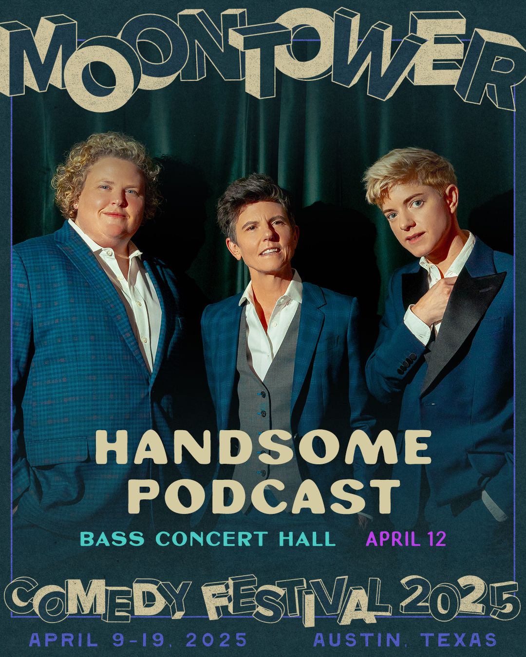 Handsome Podcast Live at Bass Concert Hall