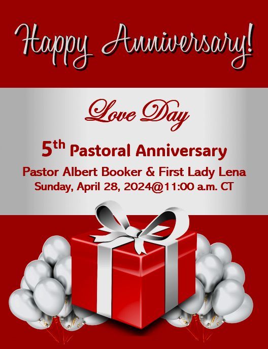 ACMBC, Love Day, 5th Pastoral Anniversary
