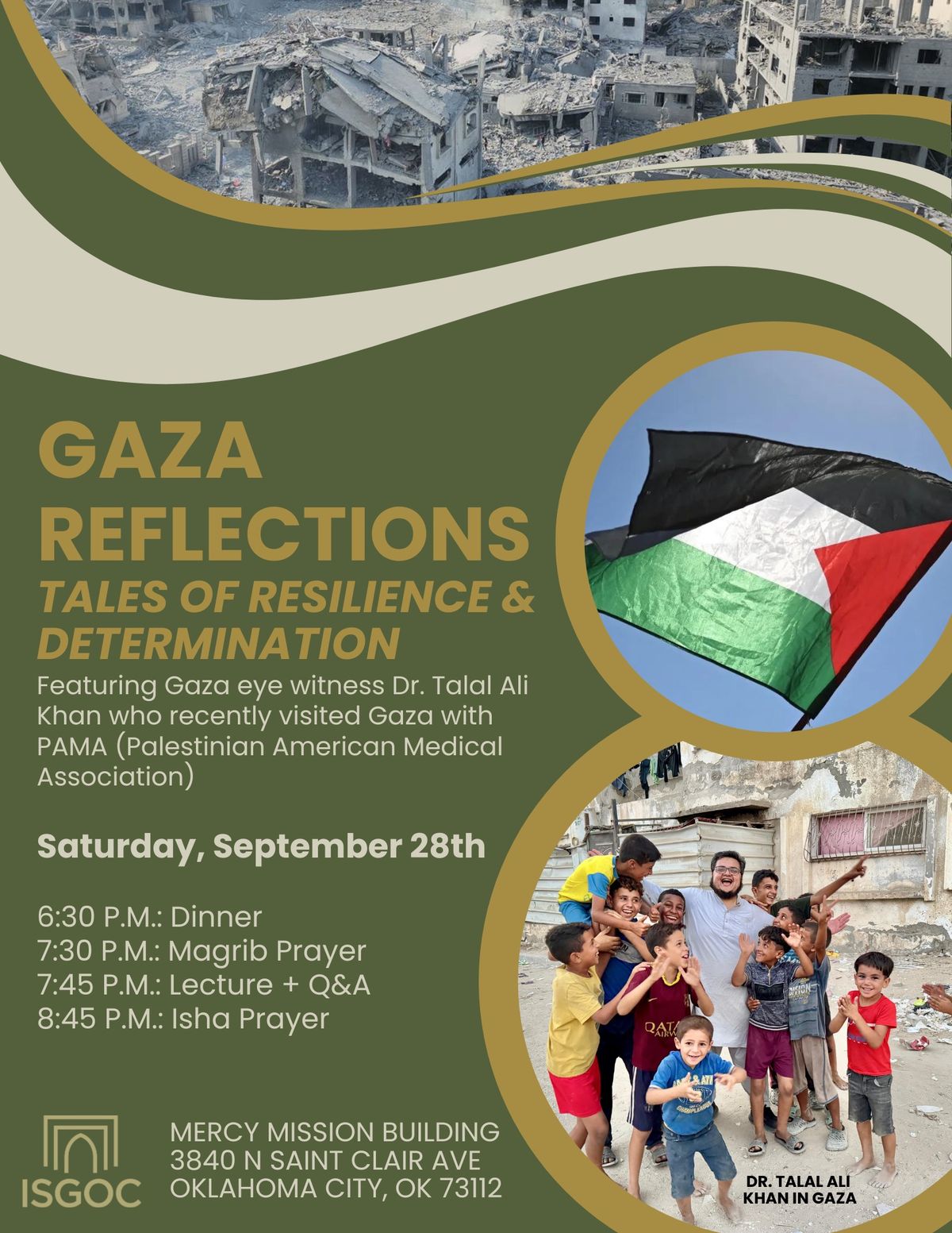 Gaza Reflections: Tales of Resilience & Determination\u201d with Gaza Eyewitness 