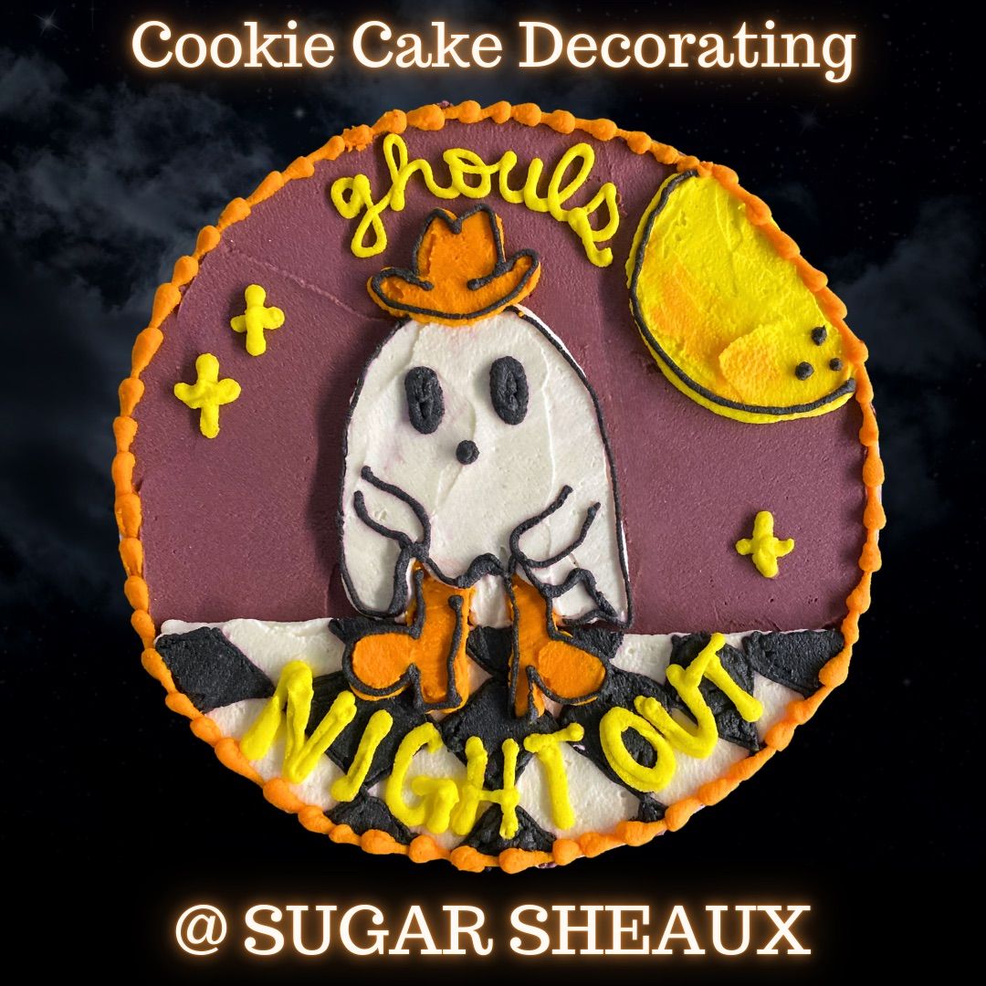 Cookie Cake Decorating @ SUGAR SHEAUX!