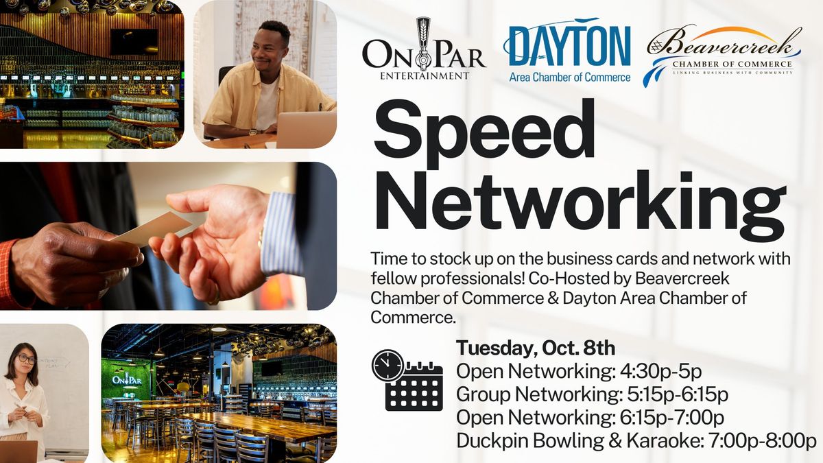 Speed Networking at On Par Entertainment