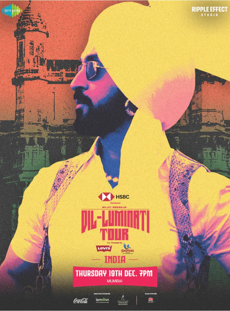 Dil-Luminati Tour - India (TEST) Best seller and Party event Tickets Kochi