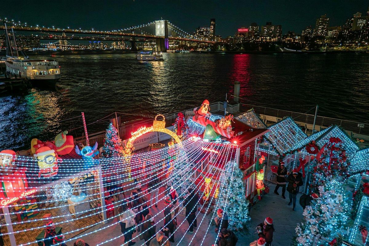 Santa's Winter Wonderland at Watermark - Pier 15 NYC: NOW-Dec 30th!