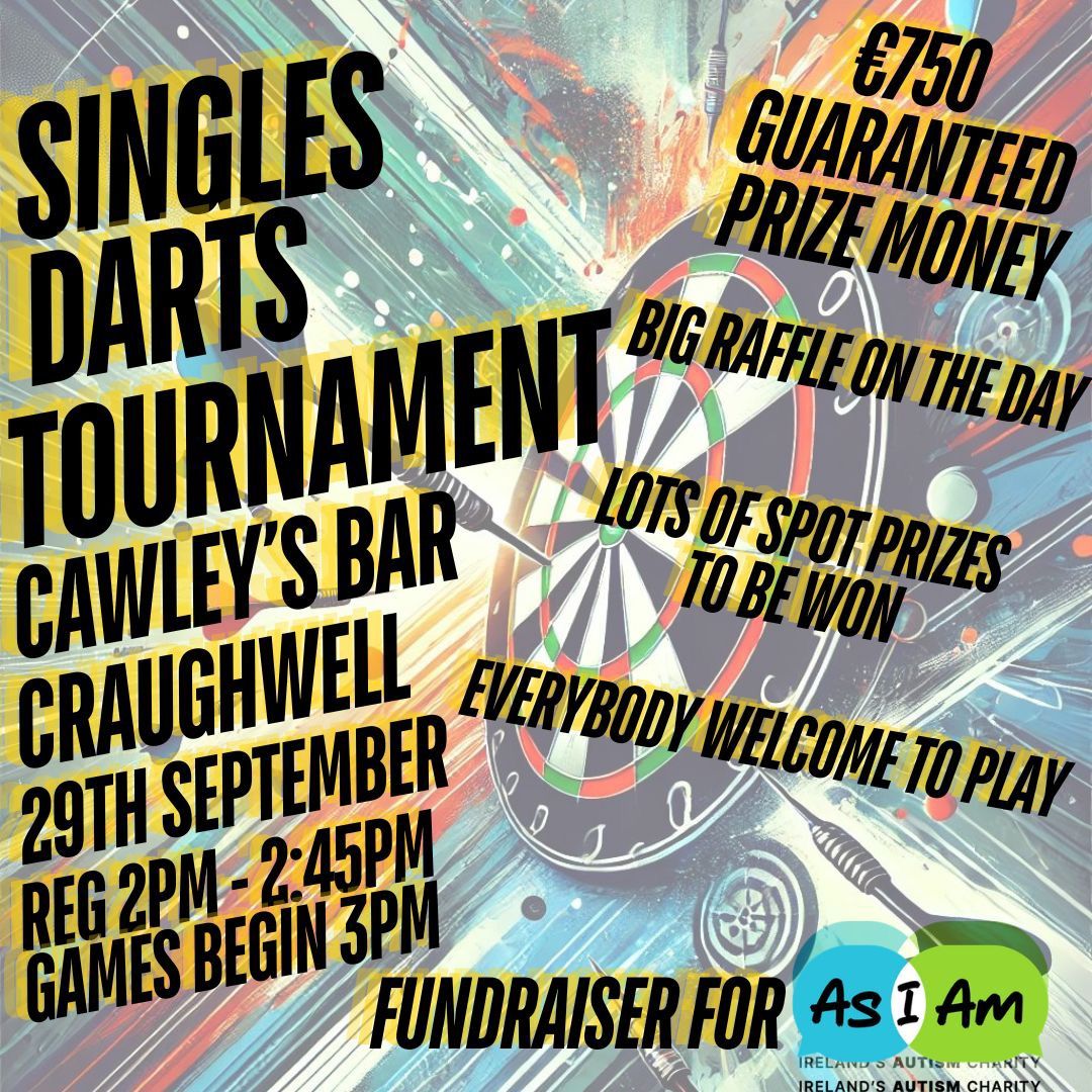 2024 Carid Construction Darts Tournament in aid of AsIAm