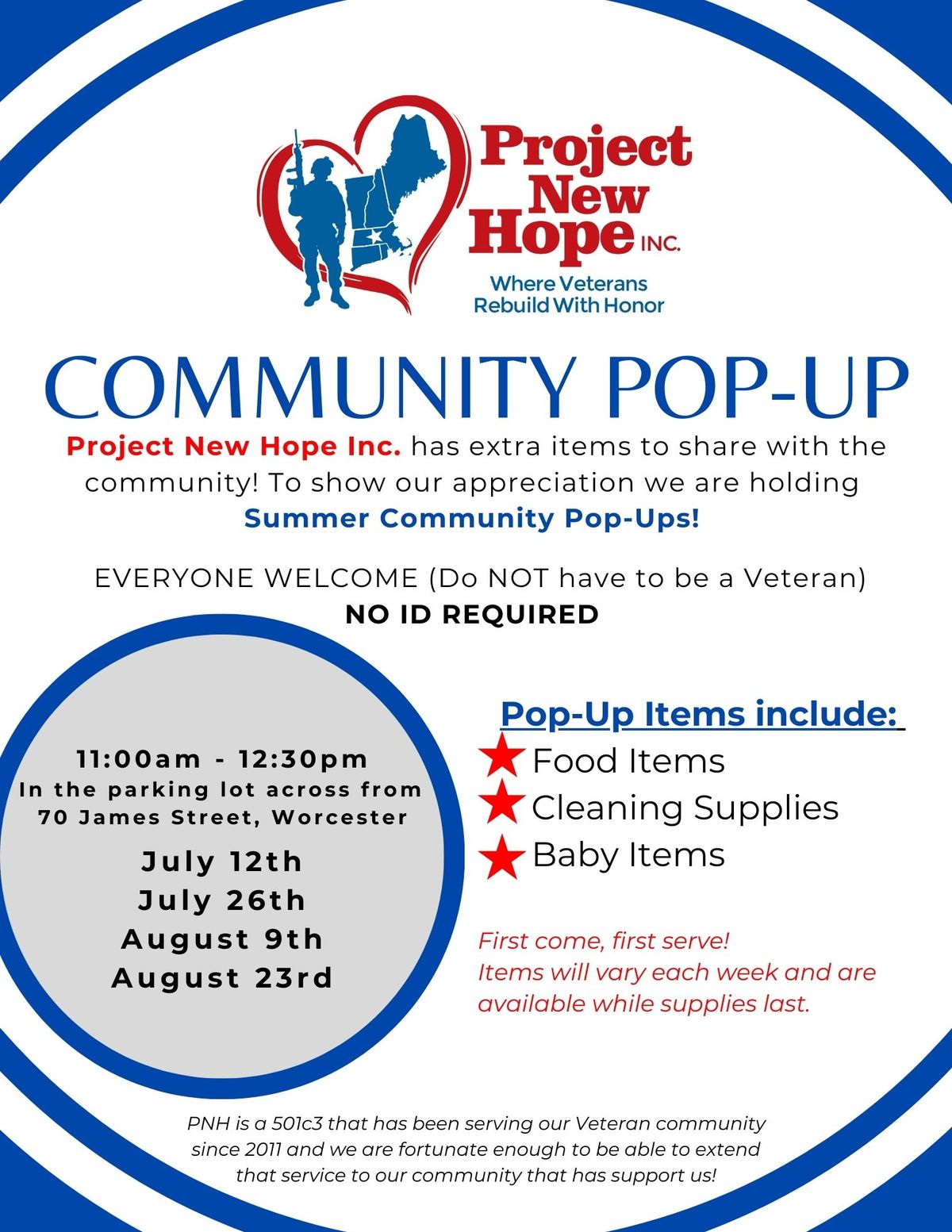 Summer Community Pop-Up