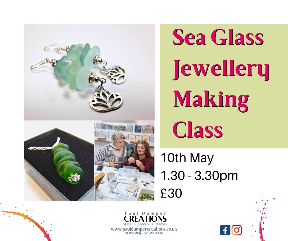 Sea Glass Jewellery Making Class