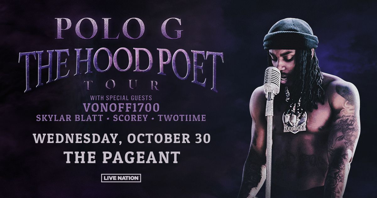 Polo G at The Pageant