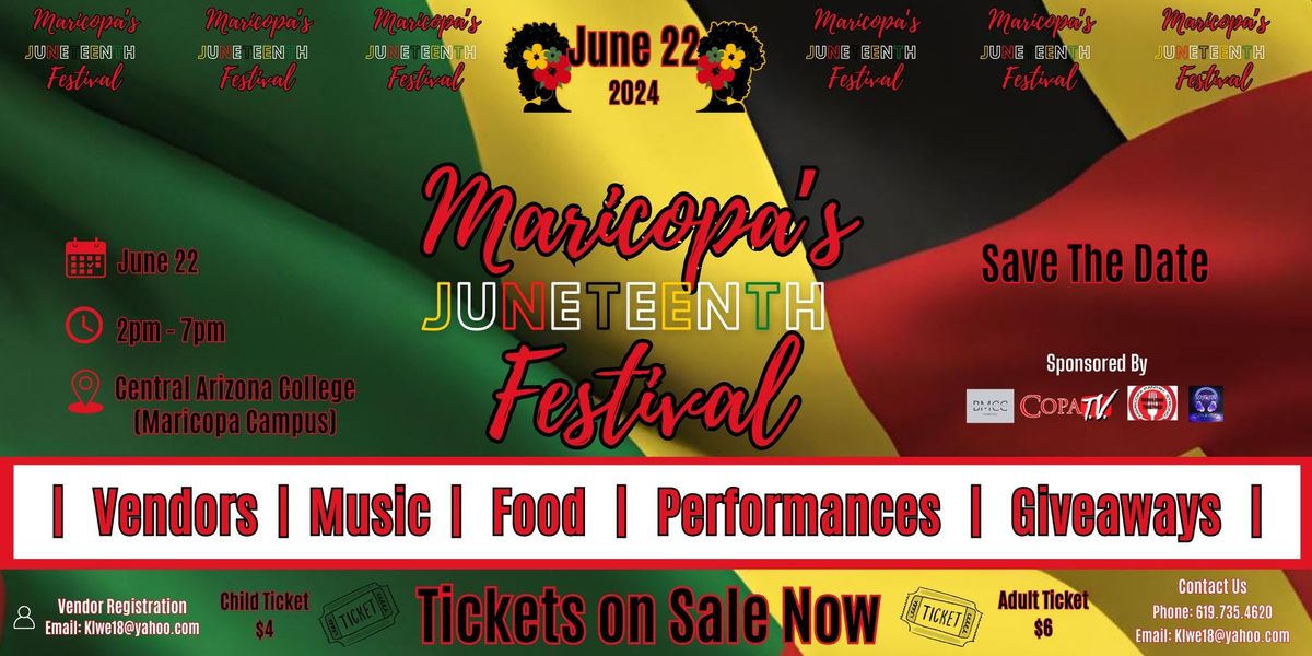 Maricopa's Juneteenth Festival