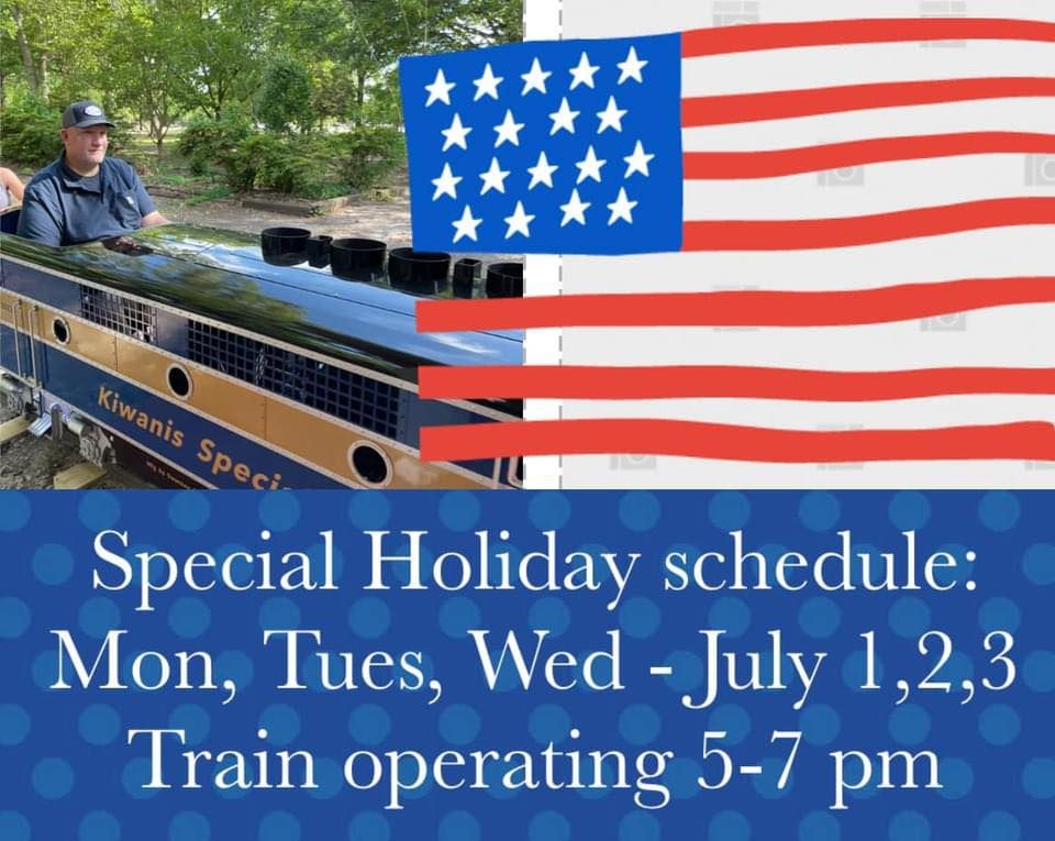4th of July Train Rides