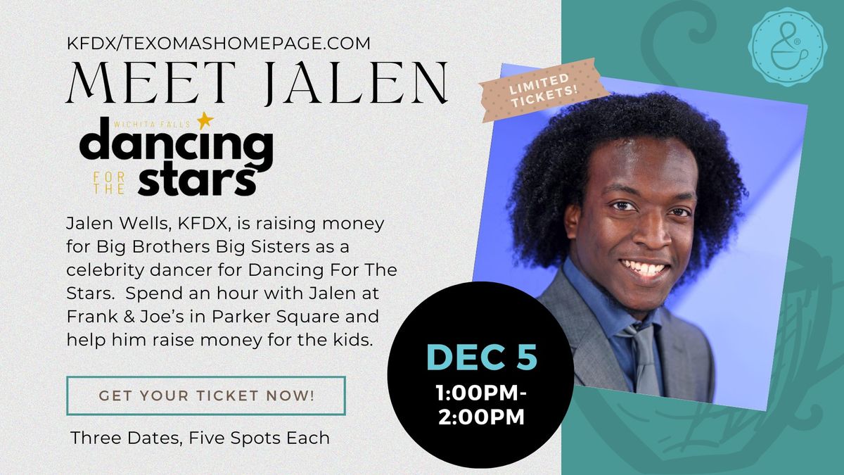 Big Brothers Big Sisters Celebrity Coffee & Convos: Jalen Wells