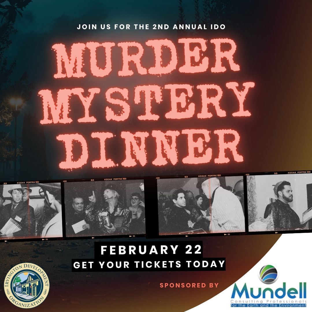 IDO's Murder Mystery Dinner Fundraiser!