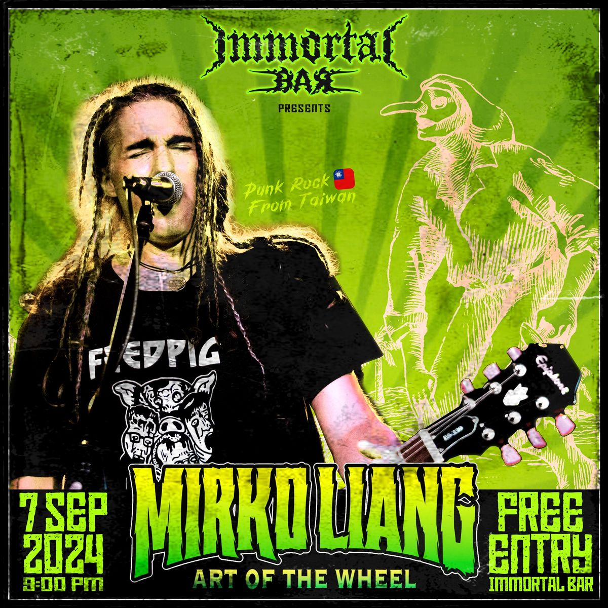 IMMORTAL BAR: MIRKO LIANG, ART OF THE WHEEL