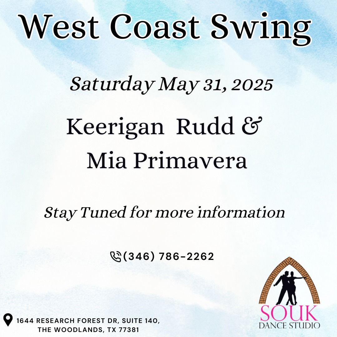 West Coast Swing With Keerigan Rudd & Mia Primavera