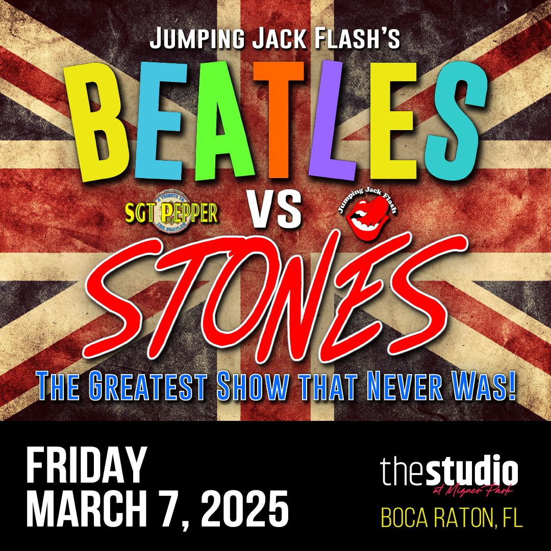 Beatles Vs. Stones at The Studio at Mizner Park