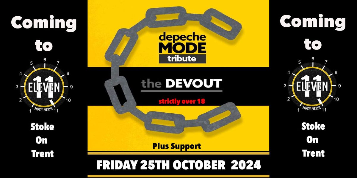 The Devout tribute to Depeche Mode live at Eleven Stoke 