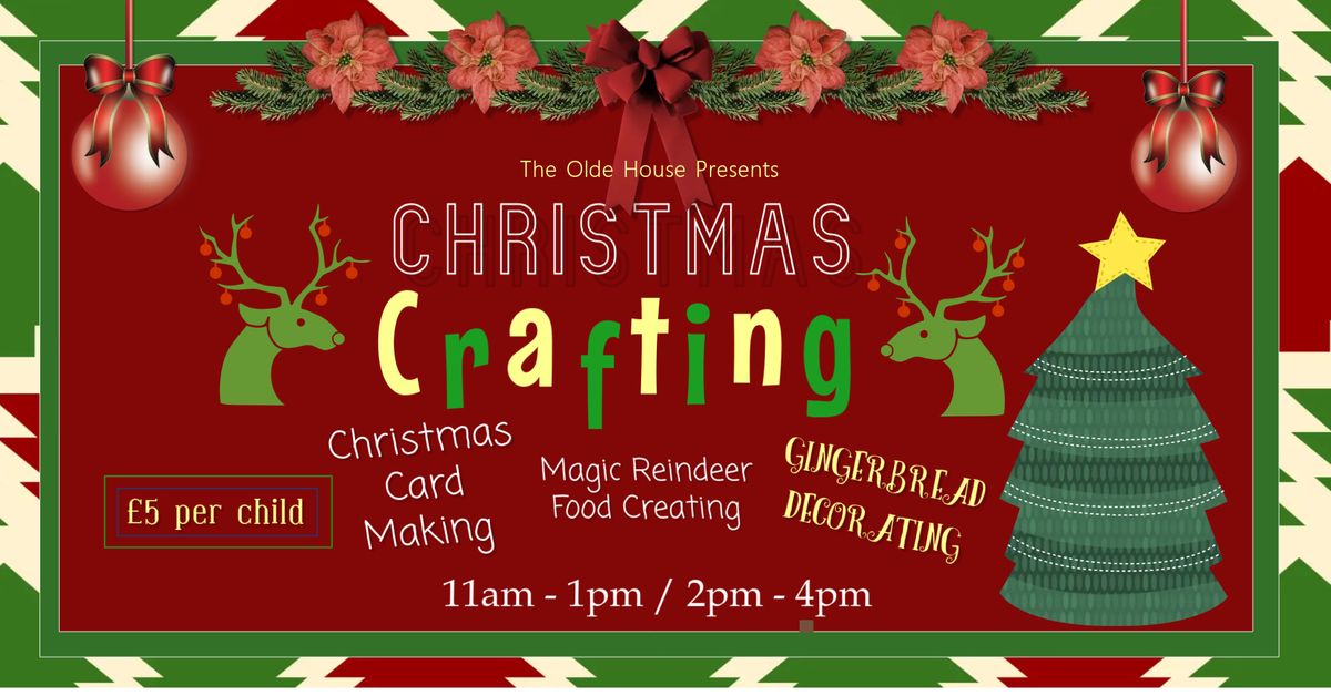 Children's Christmas Crafting