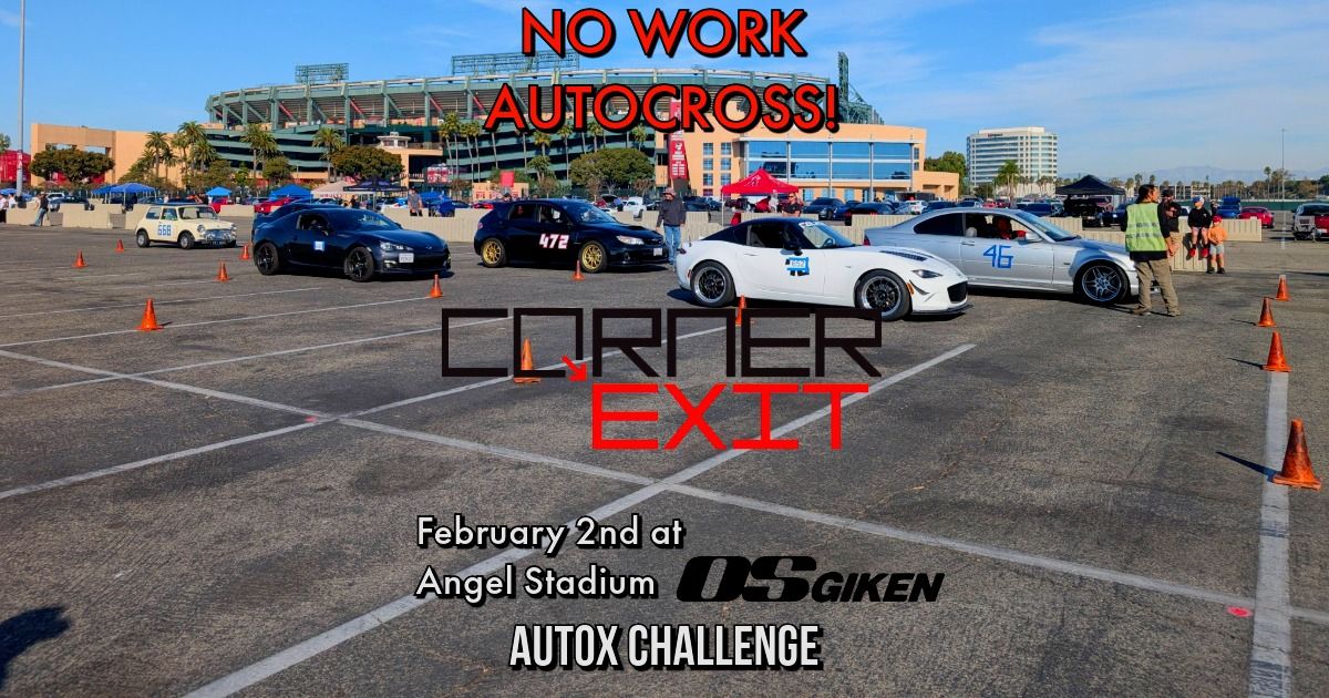 Corner-Exit Autocross Challenge @ Angel Stadium!