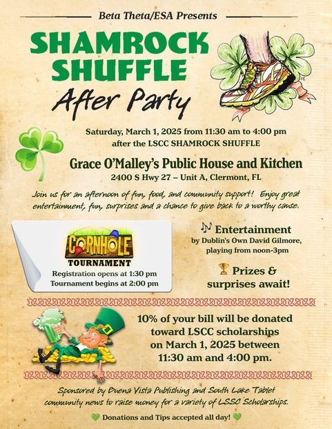 Shamrock Shuffle After Party! 