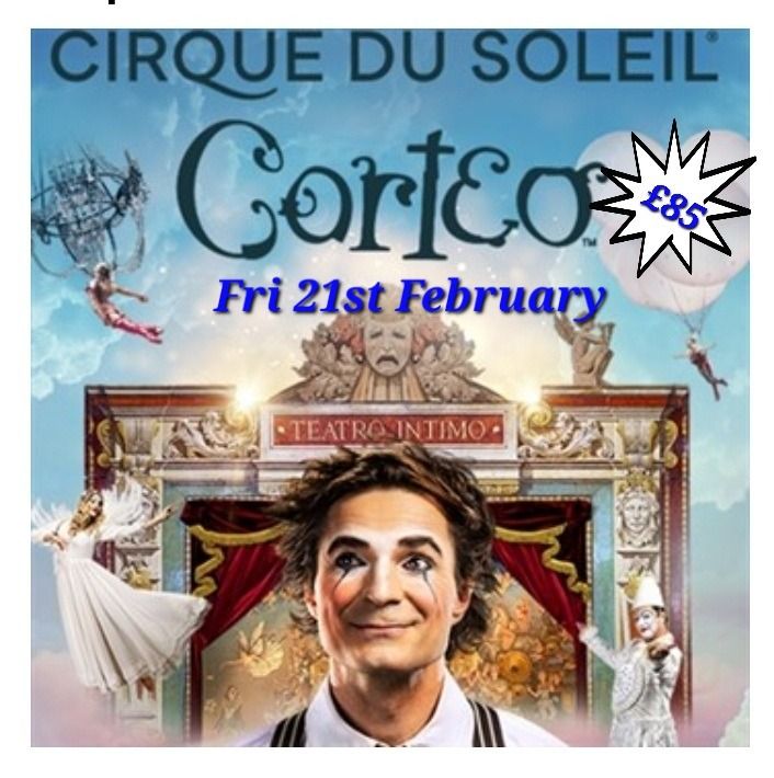 Coach Day Trip Cirque Du Soleil Corteo - Albert Hall