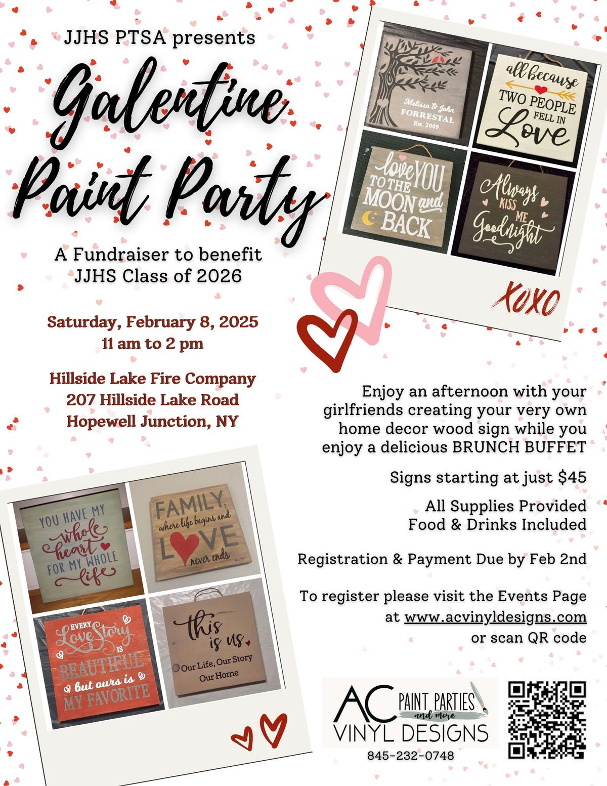 Galentine Paint Party