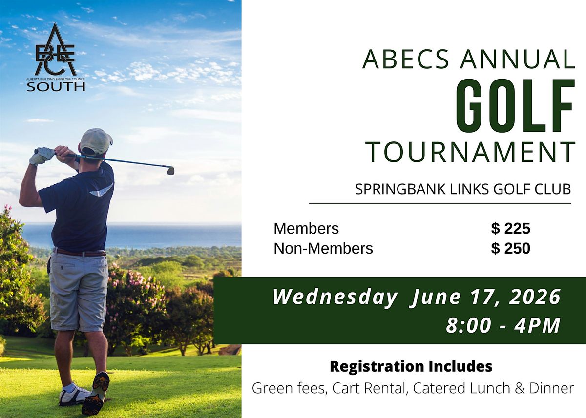 2026 ABEC South Annual Golf Tournament