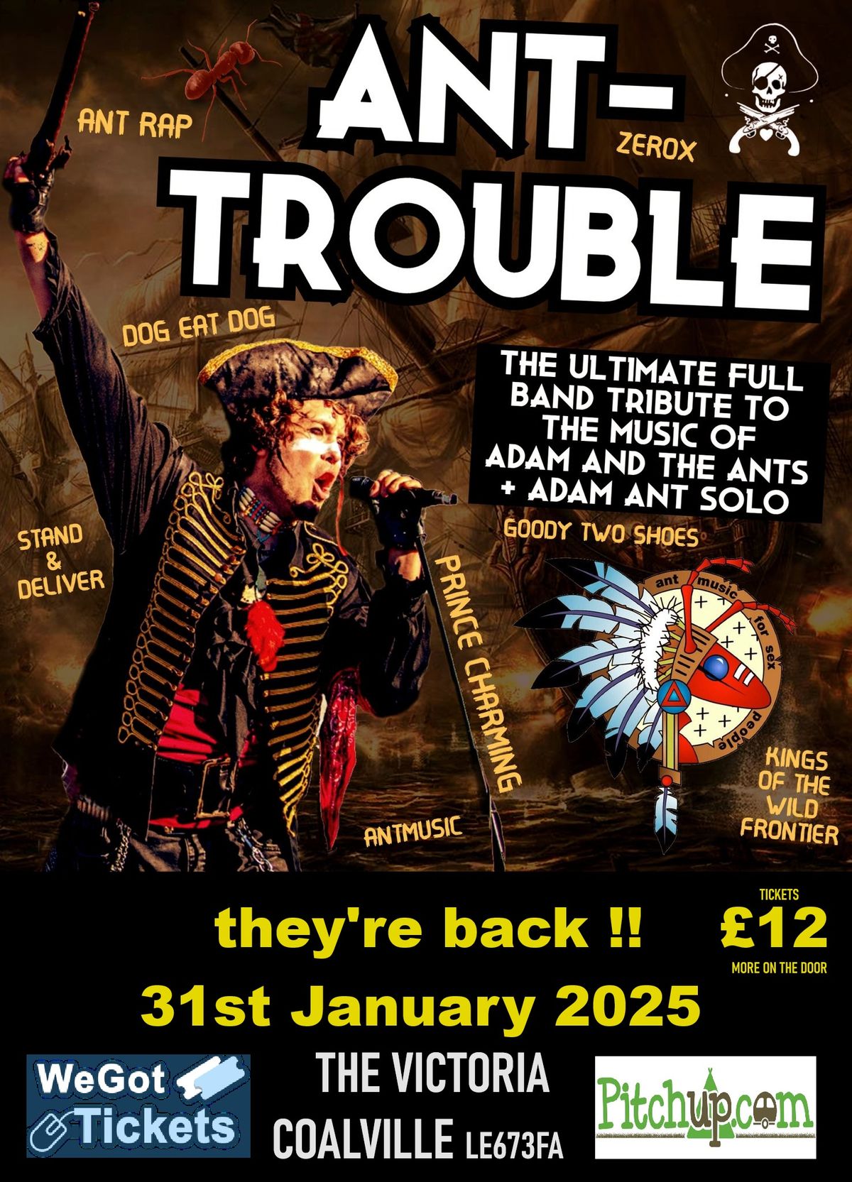 ANT TROUBLE THE PERFECT TRIBUTE TO ADAM ANT 