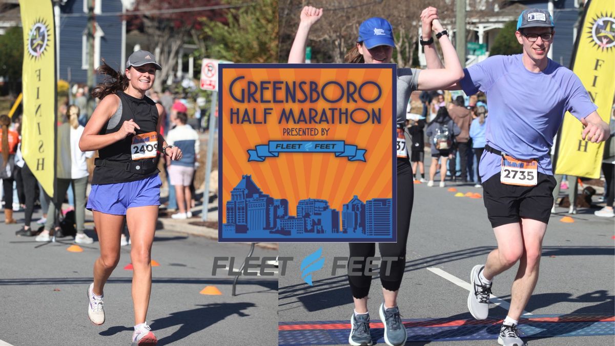 2024 Greensboro Half Marathon, 5K, and 1 Mile