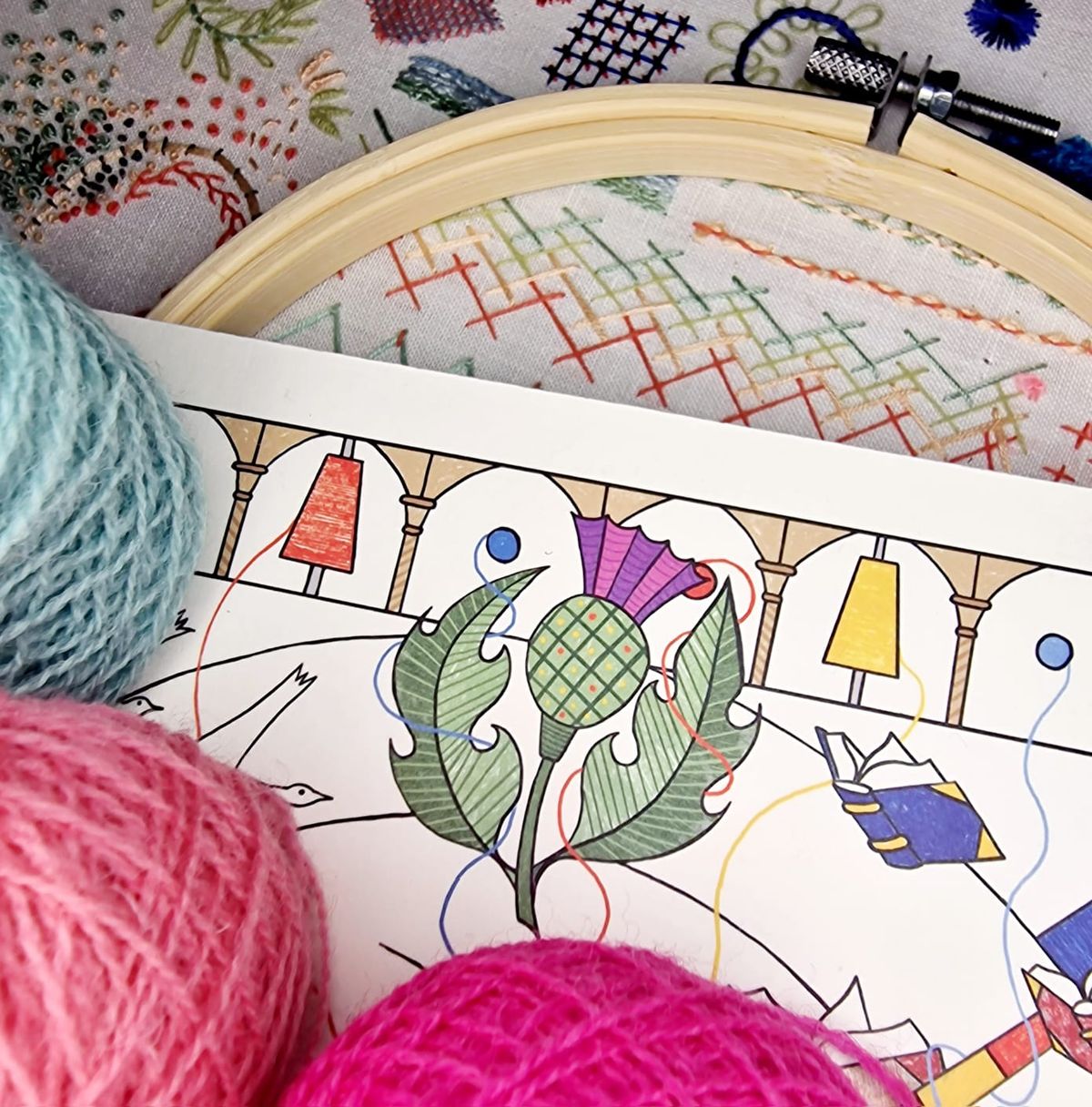 Highland Blether- A Stitch Social