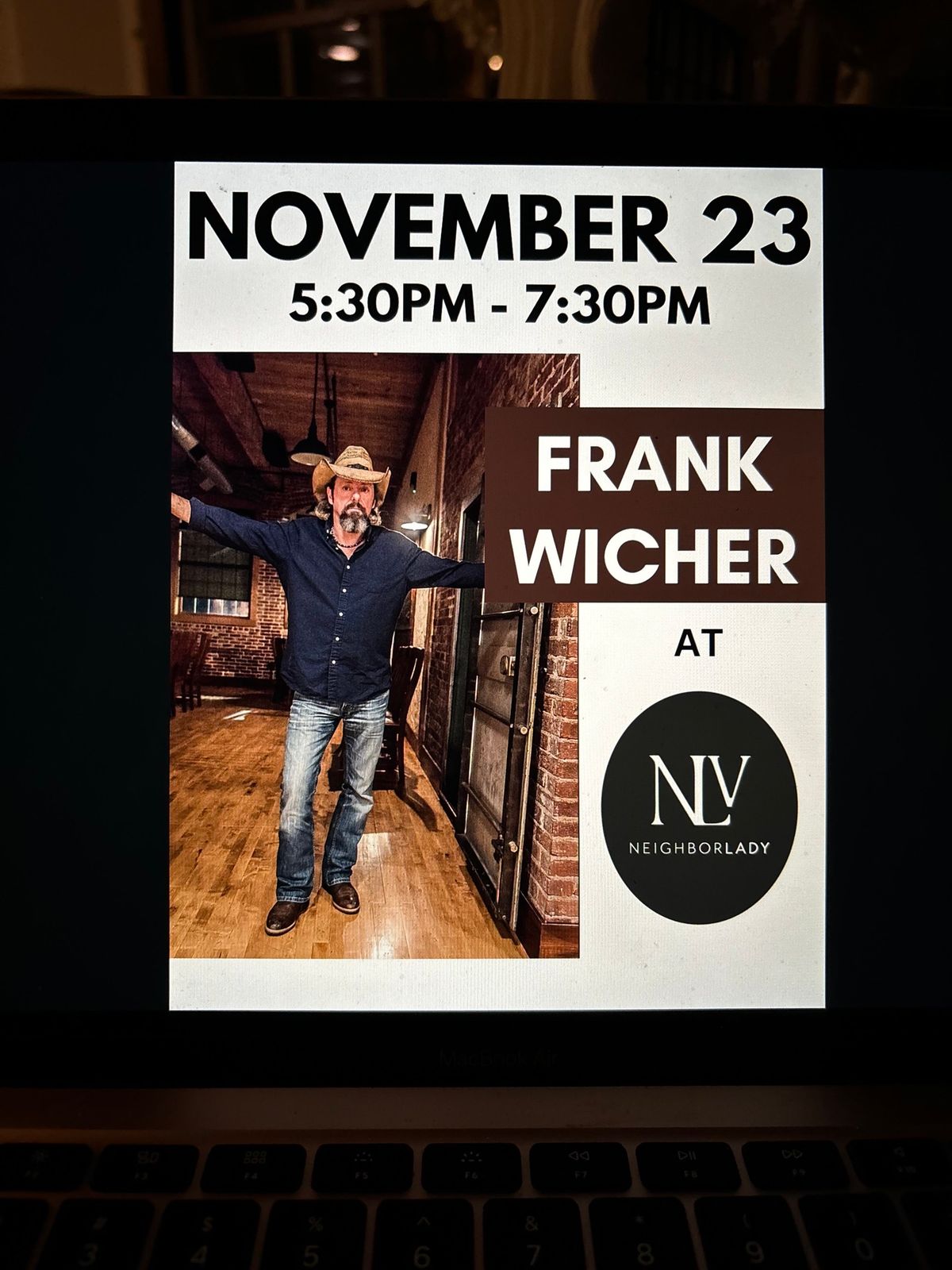 Frank Wicher at NLV