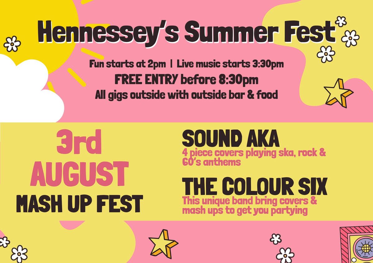 MASH UP FEST with SOUND AKA & THE COLOUR SIX