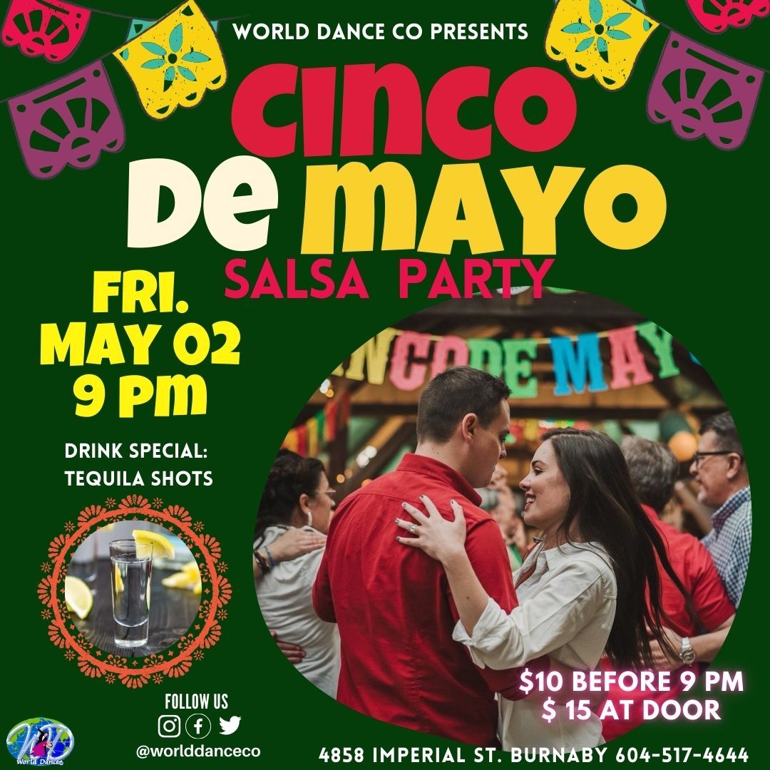 Cinco de Mayo Salsa Party! \ud83e\udd20