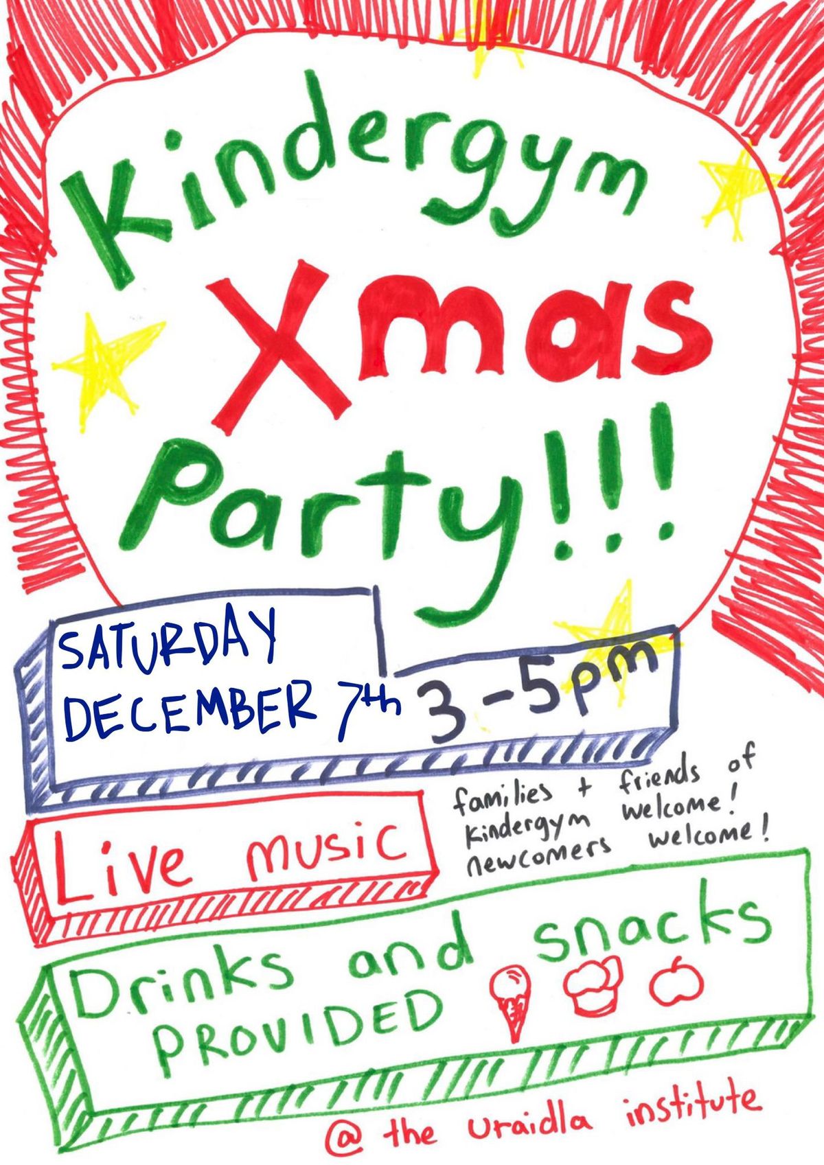 Kindergym Xmas Party!