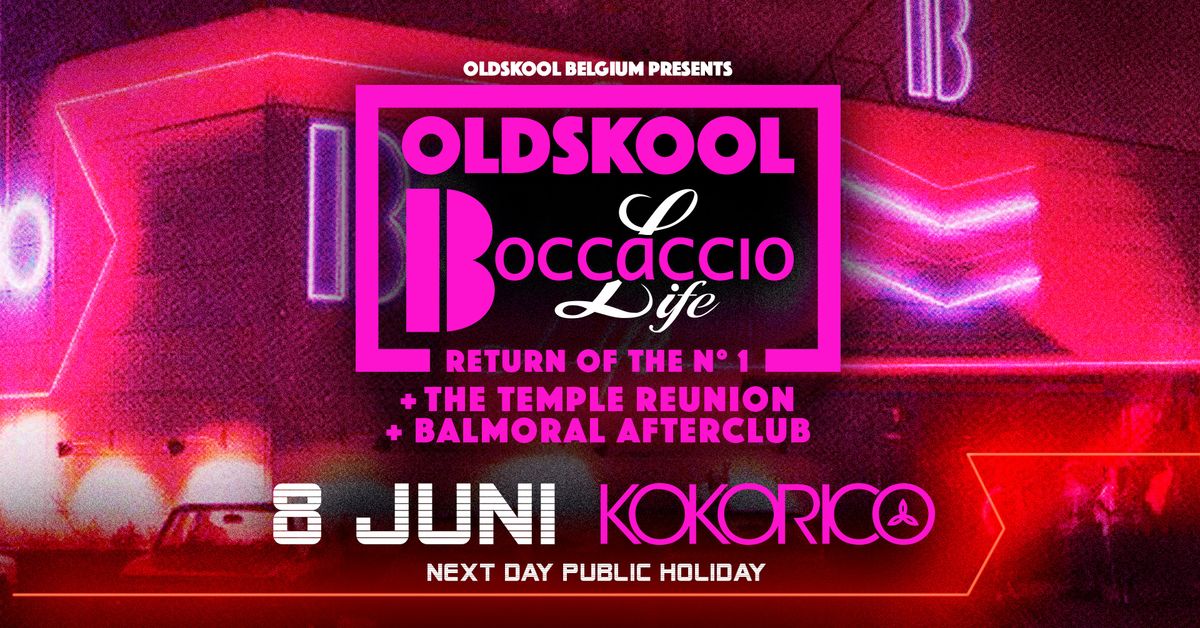 OLDSKOOL BOCCACCIO & TEMPLE REUNION