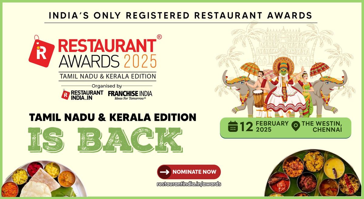 Restaurant Awards Chennai 2025