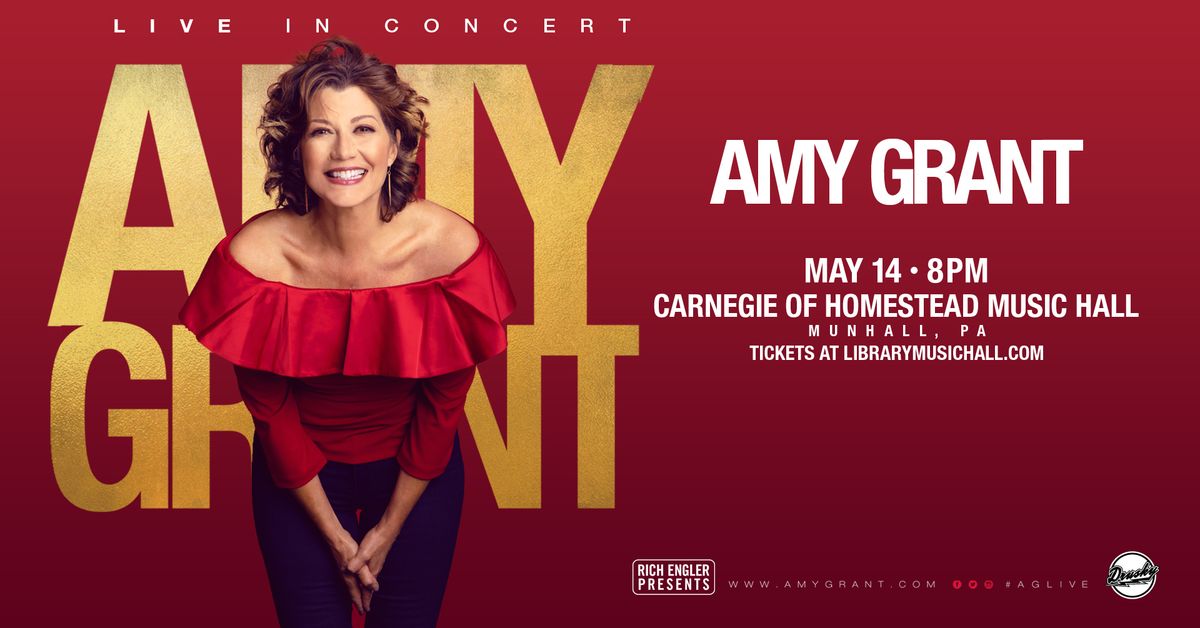Amy Grant at Carnegie of Homestead Music Hall